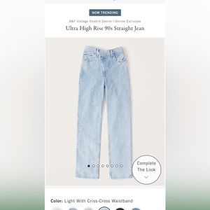 Brand New Abercrombie Jeans